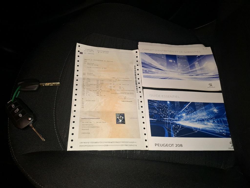 Peugeot 208 AFFAIRE BLUEHDI 100 S&S BVM5 PREMIUM 2019