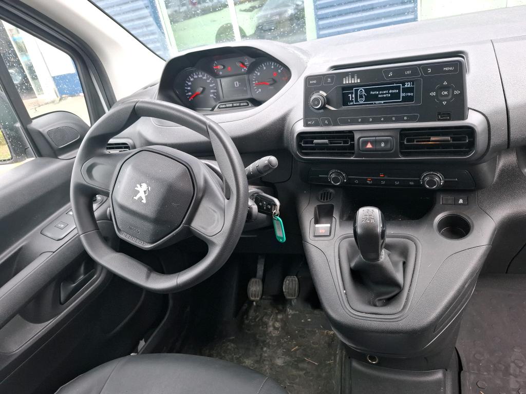 Peugeot PARTNER FOURGON STANDARD 650 KG BLUEHDI 100 S&S BVM5 PREMIUM 2021