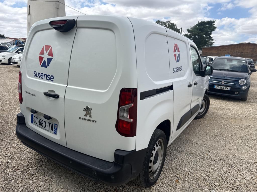 Peugeot PARTNER FOURGON STANDARD 650 KG BLUEHDI 130 S&S EAT8 ASPHALT 2021