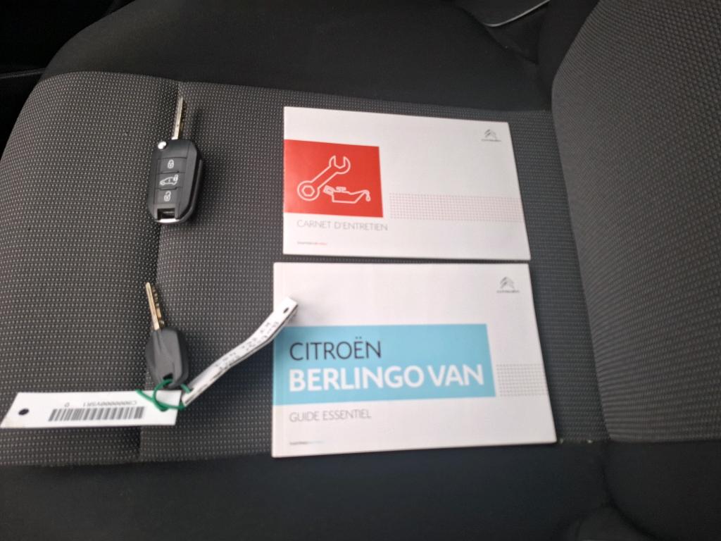 Citroen BERLINGO VAN M 650 BLUEHDI 100 S&S BVM5 CLUB 2019