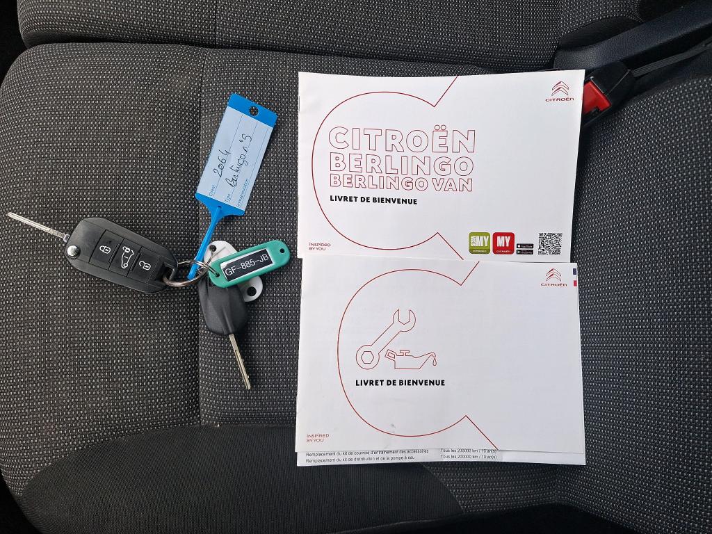 Citroen BERLINGO VAN M 650 BLUEHDI 100 S&S BVM6 CLUB 2022