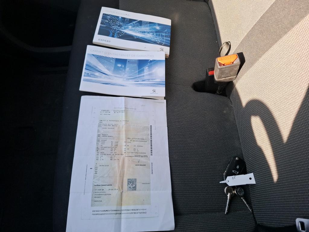 Peugeot EXPERT FGN TOLE STANDARD BLUEHDI 115 S&S BVM6 PREMIUM PACK 2018