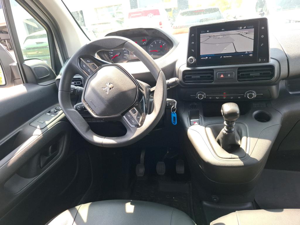 Peugeot PARTNER FOURGON STANDARD 650 KG BLUEHDI 100 S&S BVM6 ASPHALT 2022