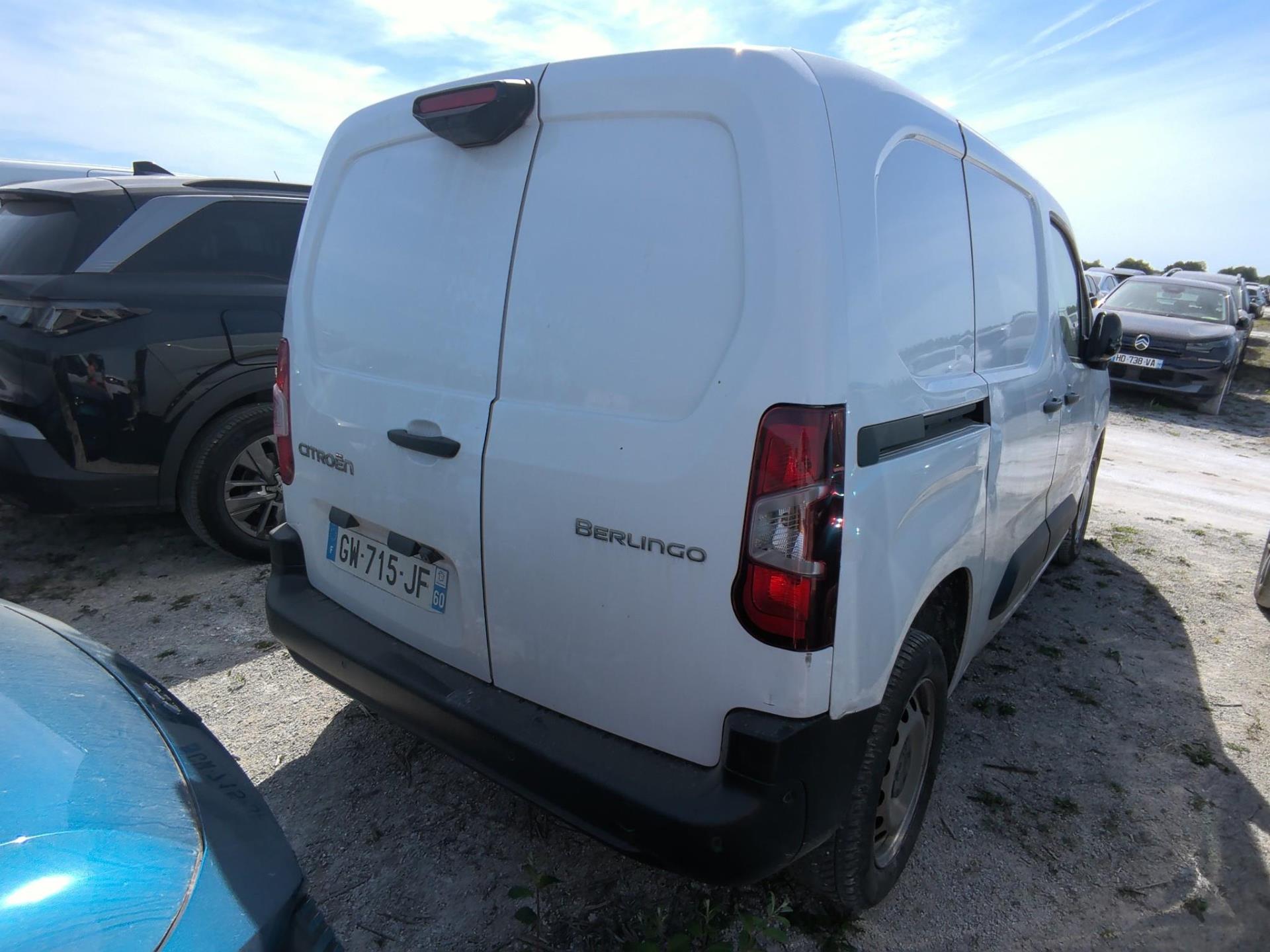 Citroen BERLINGO VAN TAILLE M 1000KG BLUEHDI 100 S&S BVM6 2024
