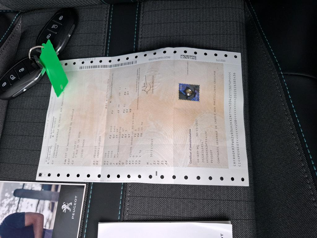 Peugeot 208 Electrique 50 kWh 136ch Allure Pack 2022