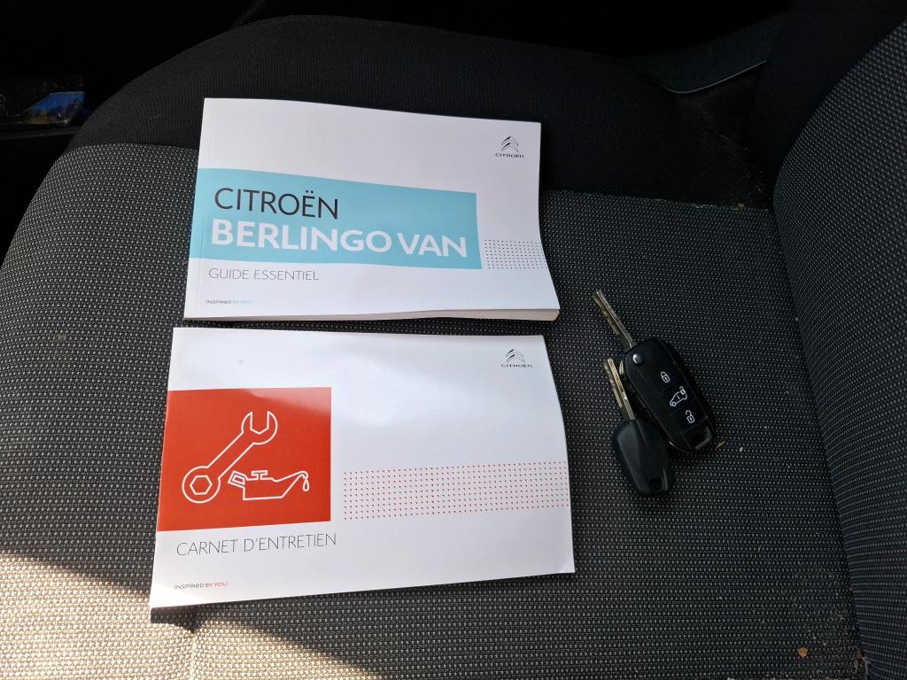 Citroen BERLINGO VAN M 650 BLUEHDI 100 S&S BVM5 CLUB 2020