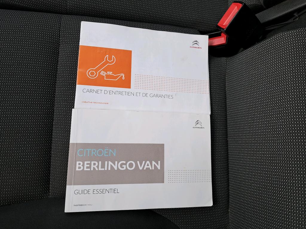 Citroen BERLINGO VAN M 650 BLUEHDI 100 S&S CLUB 2019