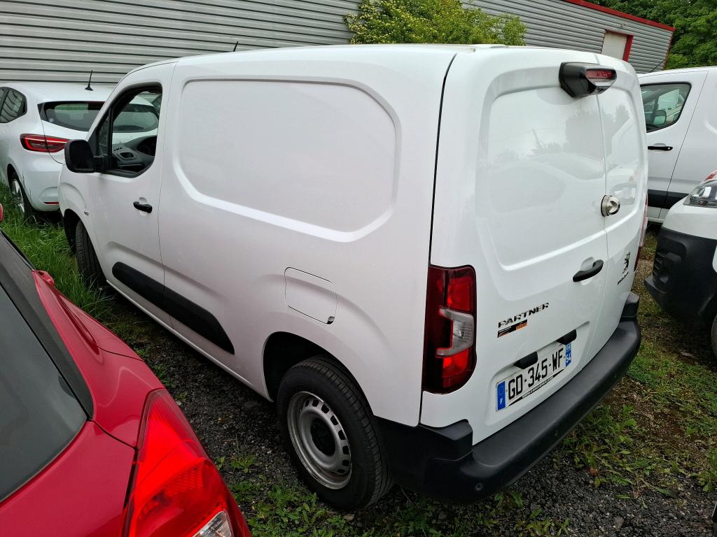 Peugeot PARTNER FOURGON STANDARD 650 KG BLUEHDI 100 S&S BVM6 ASPHALT 2021