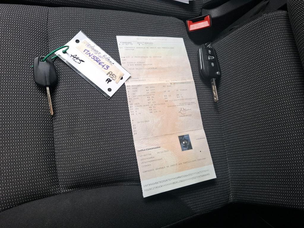 Citroen BERLINGO VAN M 650 BLUEHDI 130 S&S EAT8 DRIVER 2021