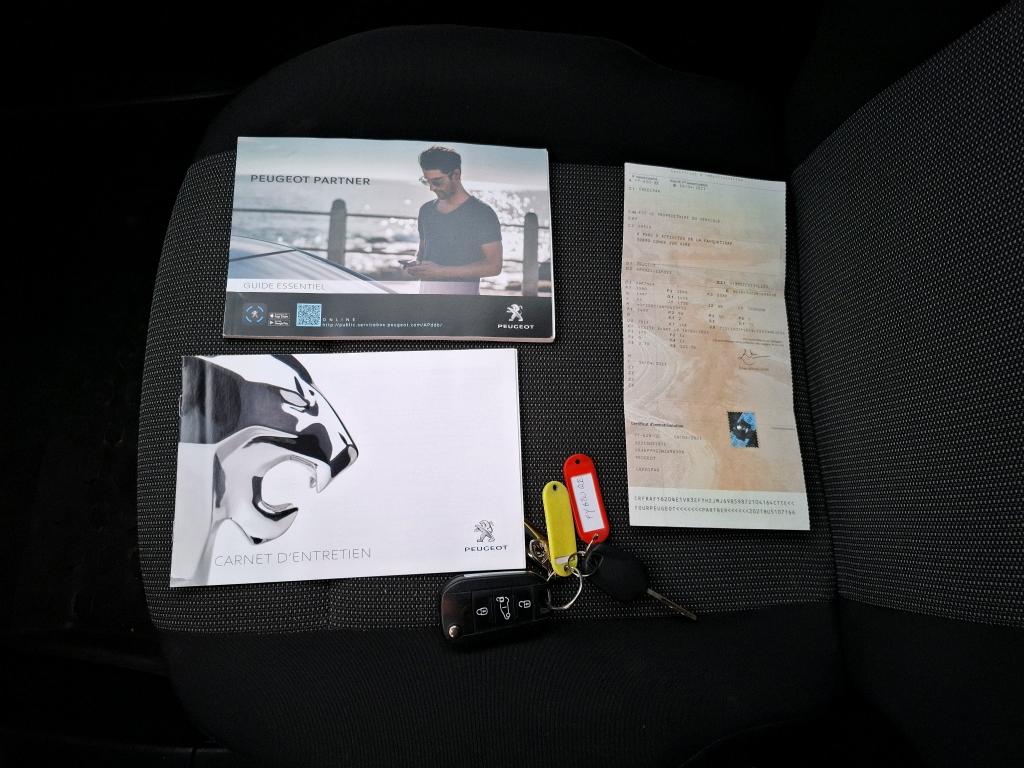 Peugeot PARTNER FOURGON LONG 950 KG BLUEHDI 130 S&S BVM6 ASPHALT 2021