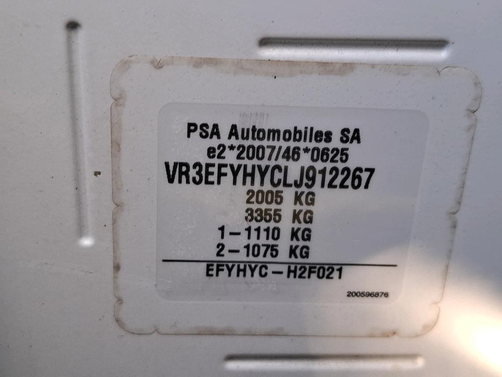 Peugeot PARTNER FOURGON STANDARD 650 KG BLUEHDI 100 S&S BVM5 PREMIUM 2021