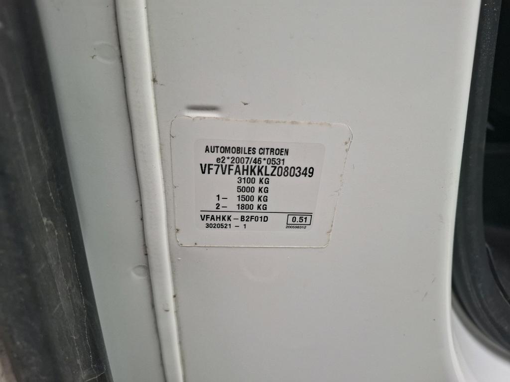 Citroen JUMPY FGN M BLUEHDI 120 S&S BVM6 CLUB 340 NM 2020