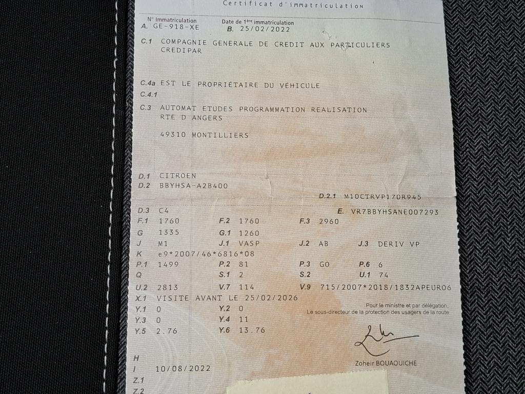 Citroen C4 BlueHDi 110 S&S BVM6 Feel 2022