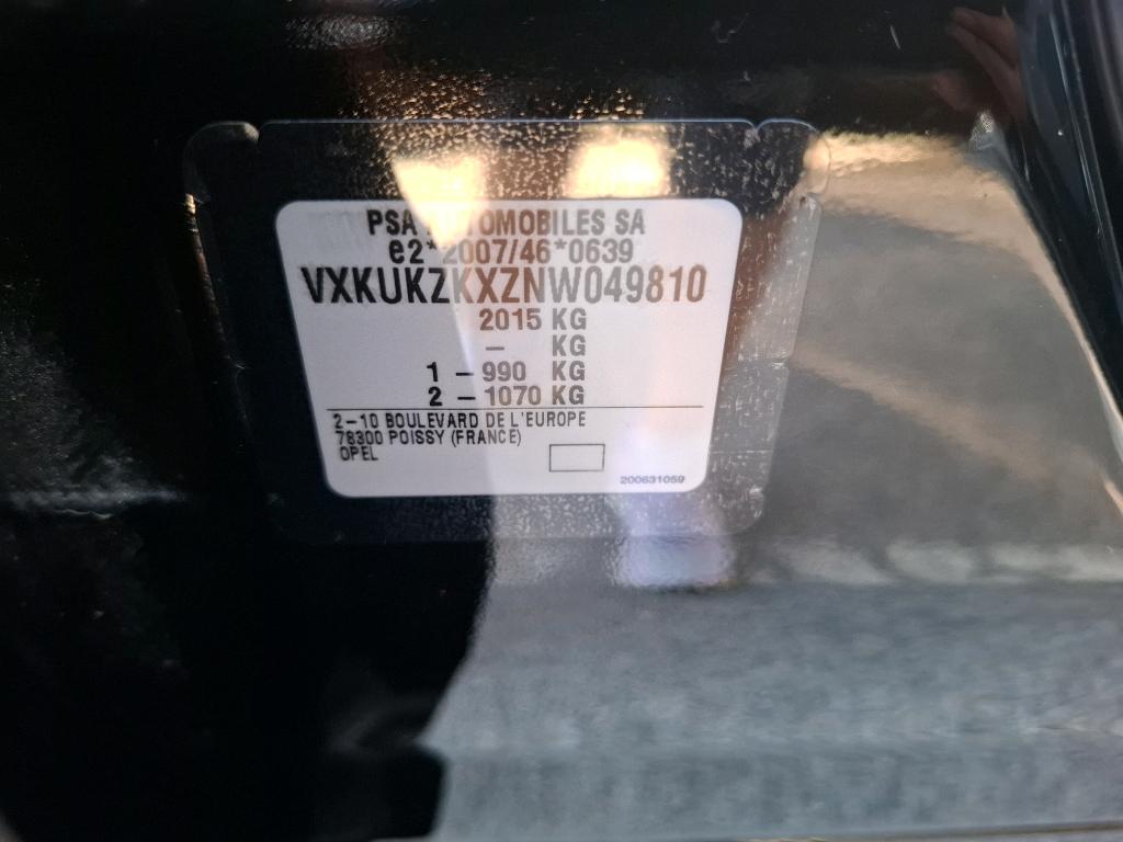 Opel Mokka Electrique 136 ch & Batterie 50 kWh Elegance 2022