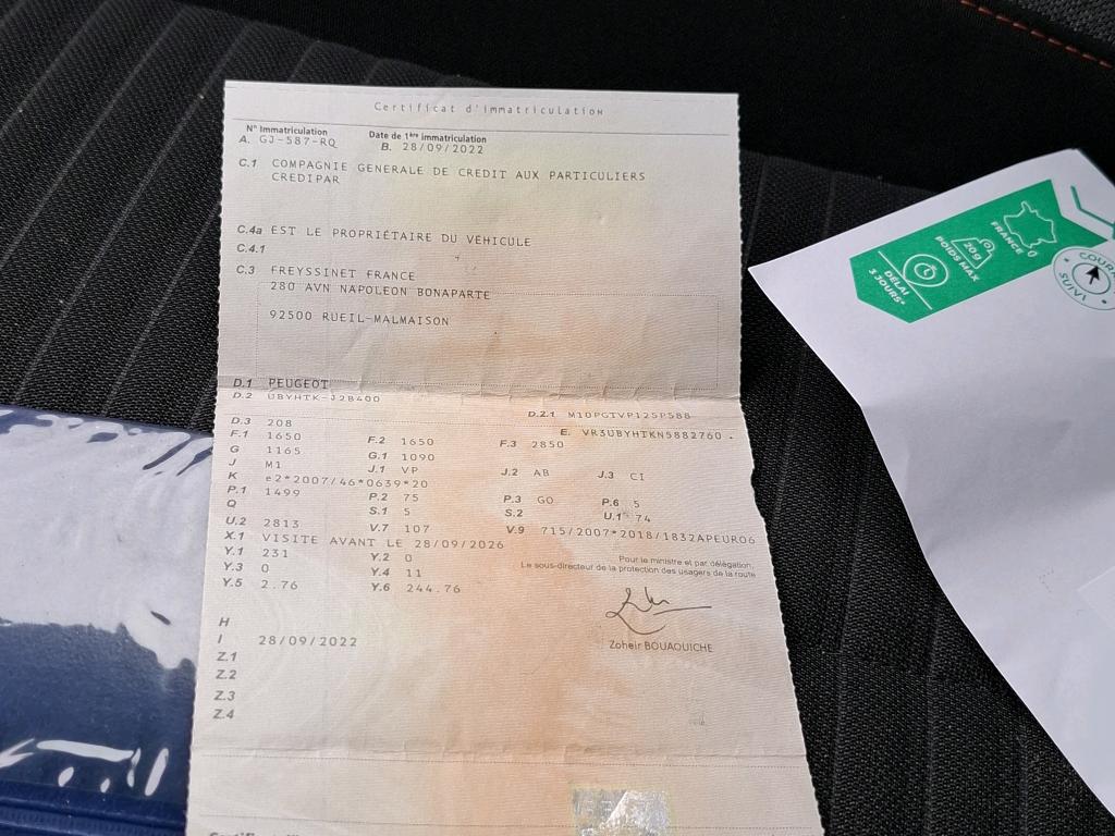 Peugeot 208 BlueHDi 100 S&S BVM6 Active Pack 2022