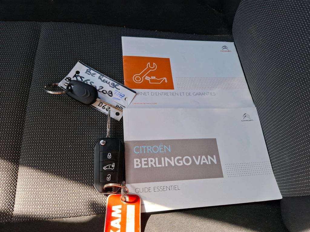 Citroen BERLINGO VAN M 650 BLUEHDI 75 BVM5 CLUB 2019