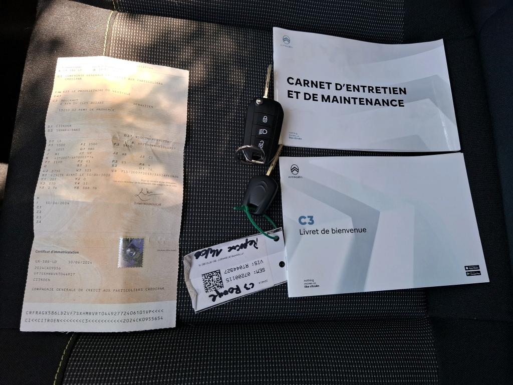 Citroen C3 PureTech 83 ch BVM5 You 2024