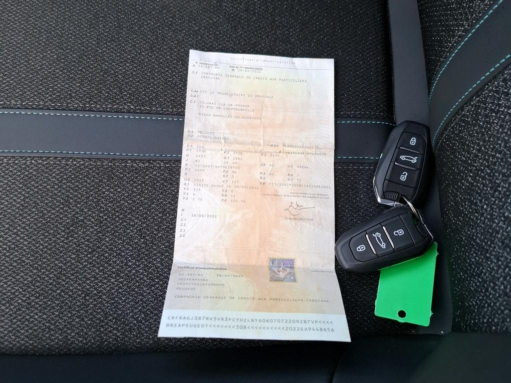 Peugeot 308 SW BlueHDi 130ch S&S BVM6 Allure 2022