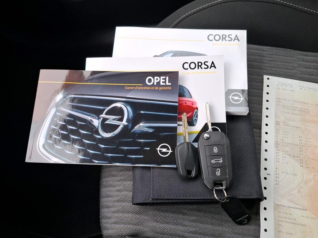 Opel Corsa 1.2 Turbo 100 ch BVM6 Edition Business 2021