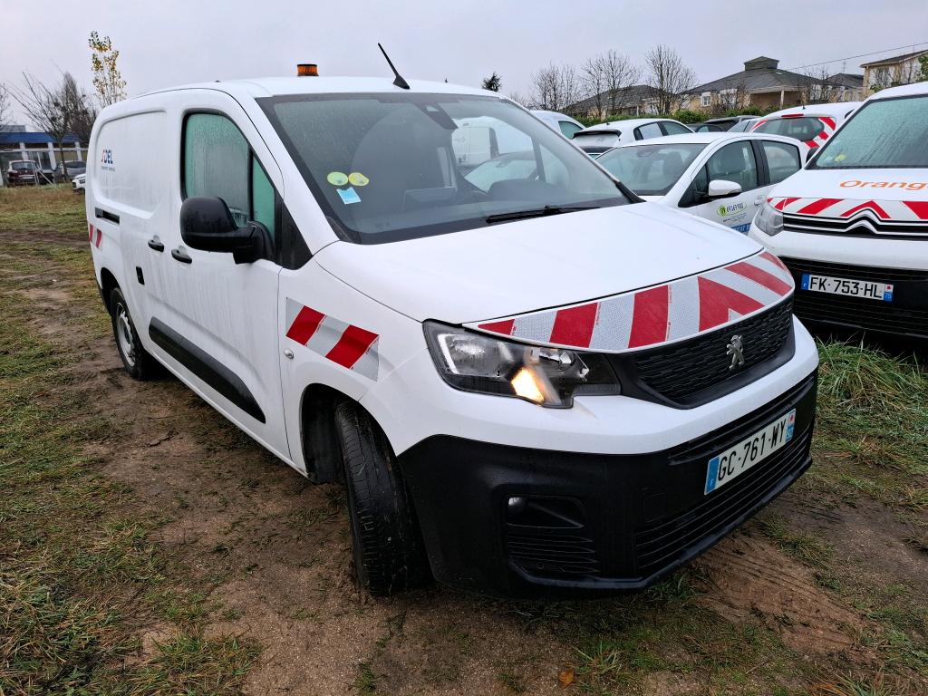 Peugeot PARTNER FOURGON LONG 950 KG BLUEHDI 100 S&S BVM5 ASPHALT 2021