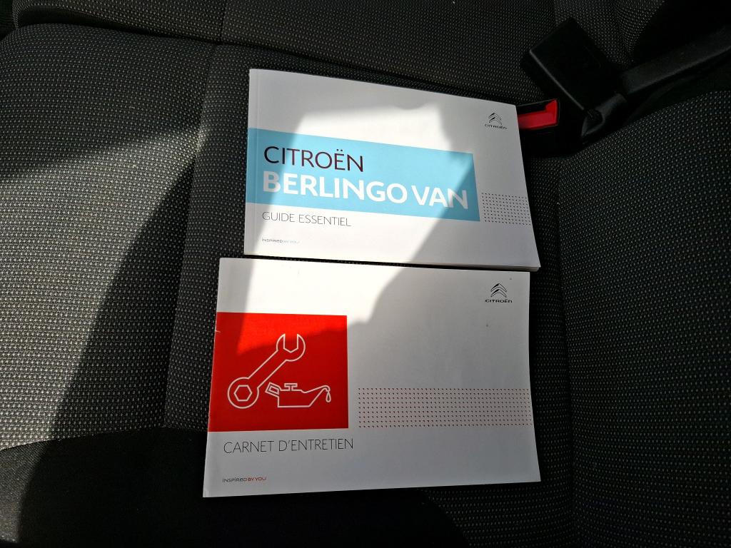 Citroen BERLINGO VAN XL 950 BLUEHDI 100 S&S BVM5 CLUB 2020