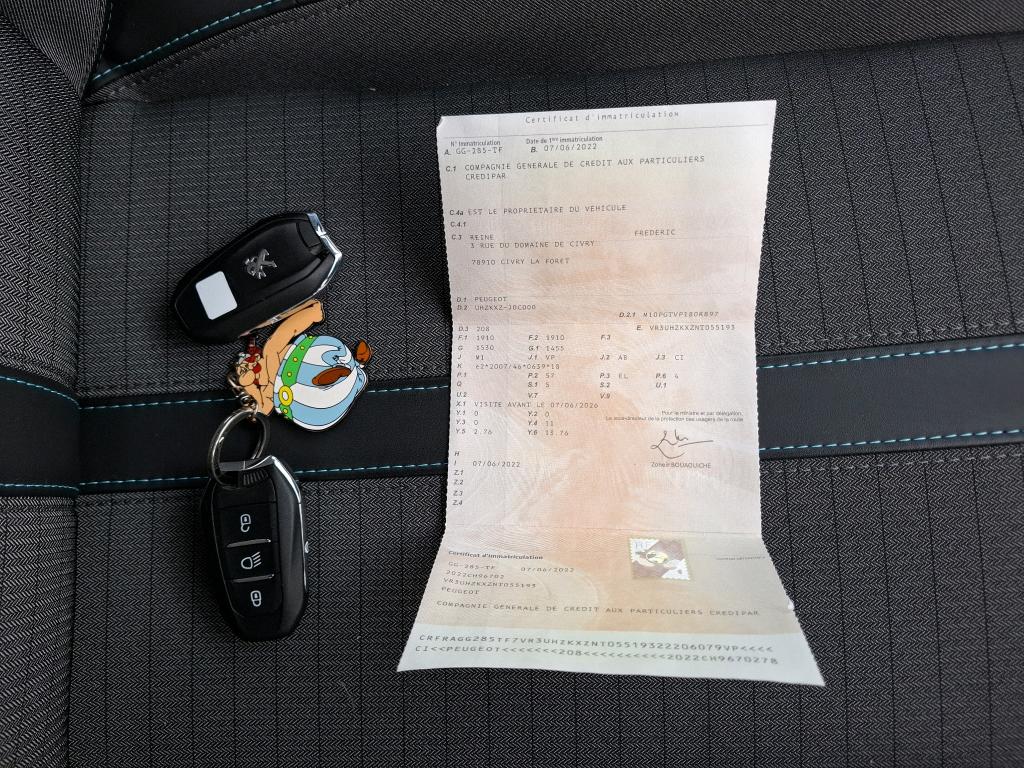 Peugeot 208 Electrique 50 kWh 136ch Allure 2022