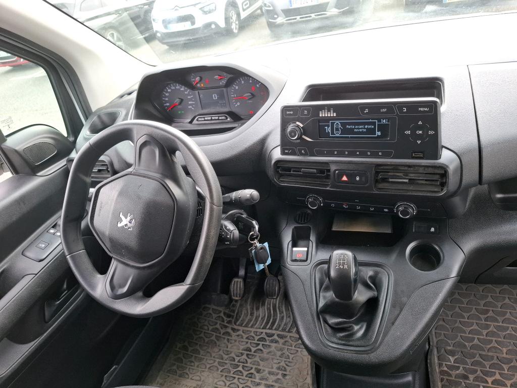 Peugeot PARTNER FOURGON STANDARD 650 KG BLUEHDI 100 S&S BVM5 PREMIUM 2021