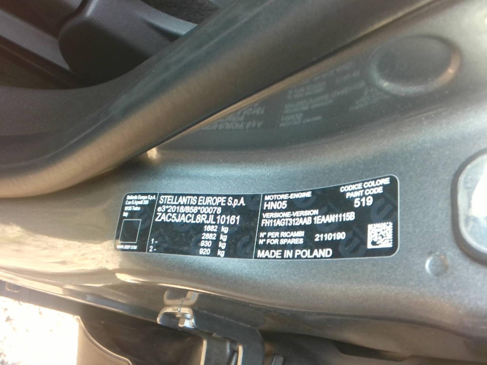 JEEP Avenger 1.2 Turbo T3 100 ch Altitude 2024