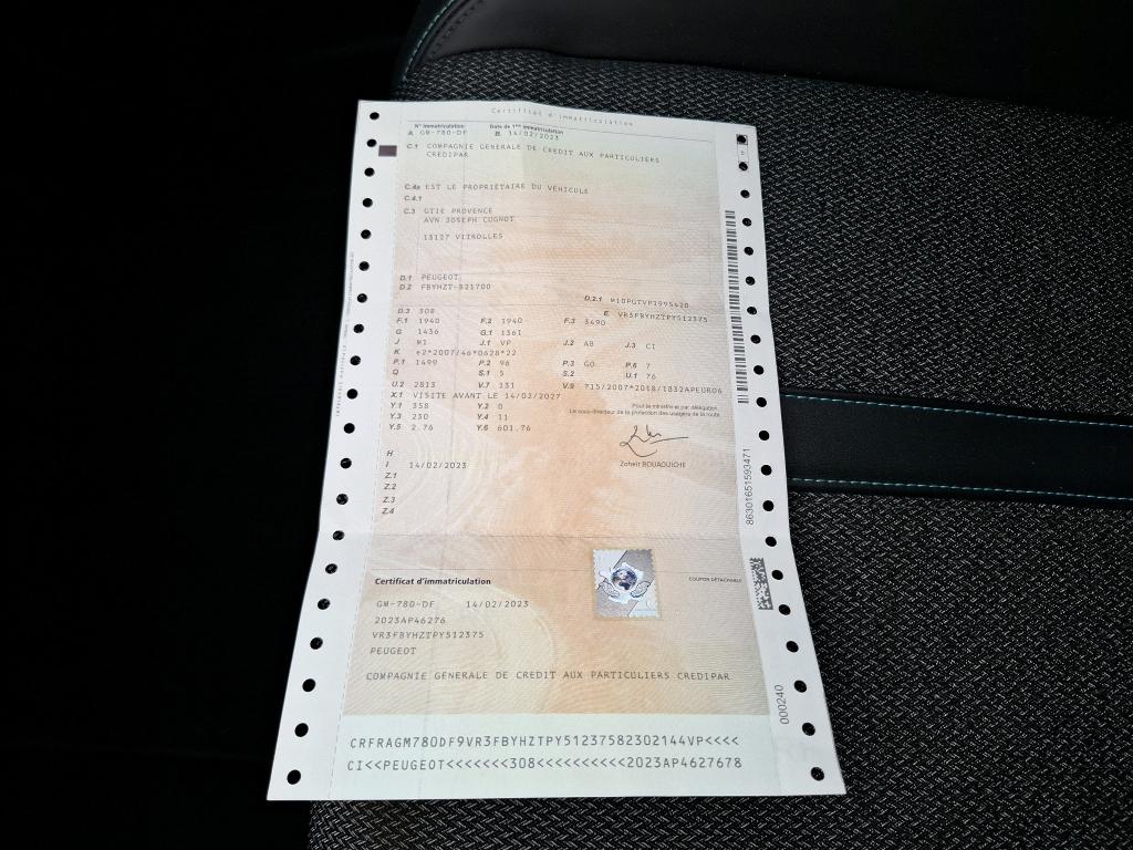 Peugeot 308 BlueHDi 130ch S&S EAT8 Allure Pack 2023