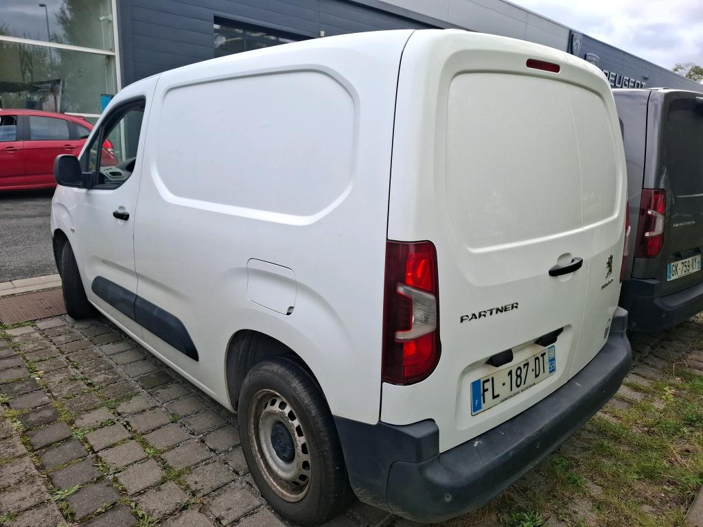 Peugeot PARTNER FOURGON STANDARD 650 KG BLUEHDI 100 BVM5 PREMIUM 2019