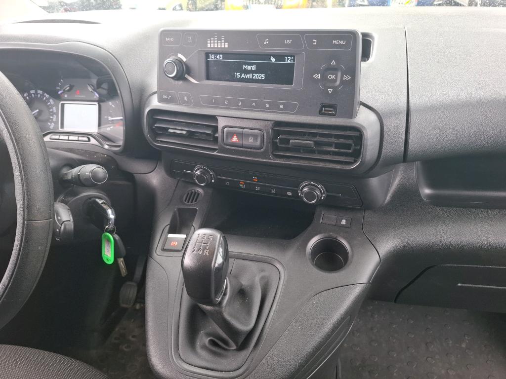 Citroen BERLINGO VAN M 650 BLUEHDI 100 S&S CLUB 2019