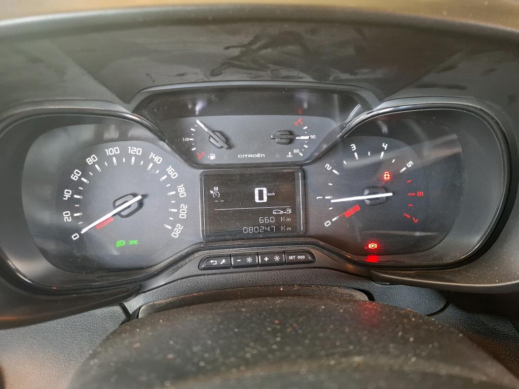 Citroen BERLINGO VAN M 650 BLUEHDI 100 S&S CLUB 2019