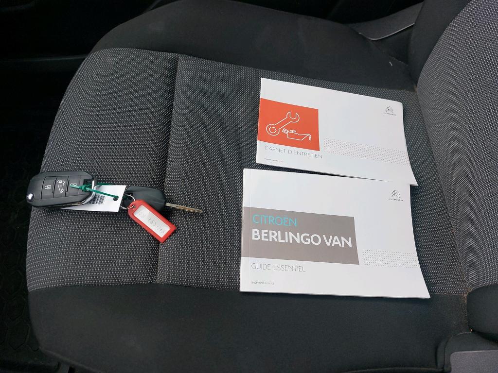 Citroen BERLINGO VAN M 650 BLUEHDI 100 S&S CLUB 2019
