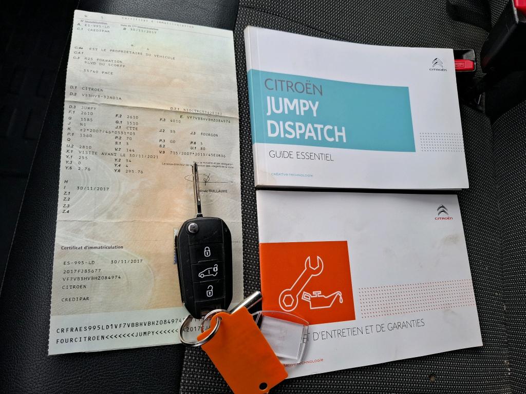 Citroen JUMPY FGN XS BLUEHDI 95 BVM5 BUSINESS 2017