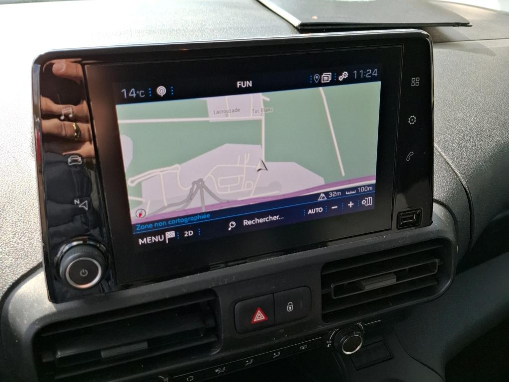 Peugeot PARTNER FOURGON STANDARD 650 KG BLUEHDI 100 S&S BVM6 PREMIUM 2022