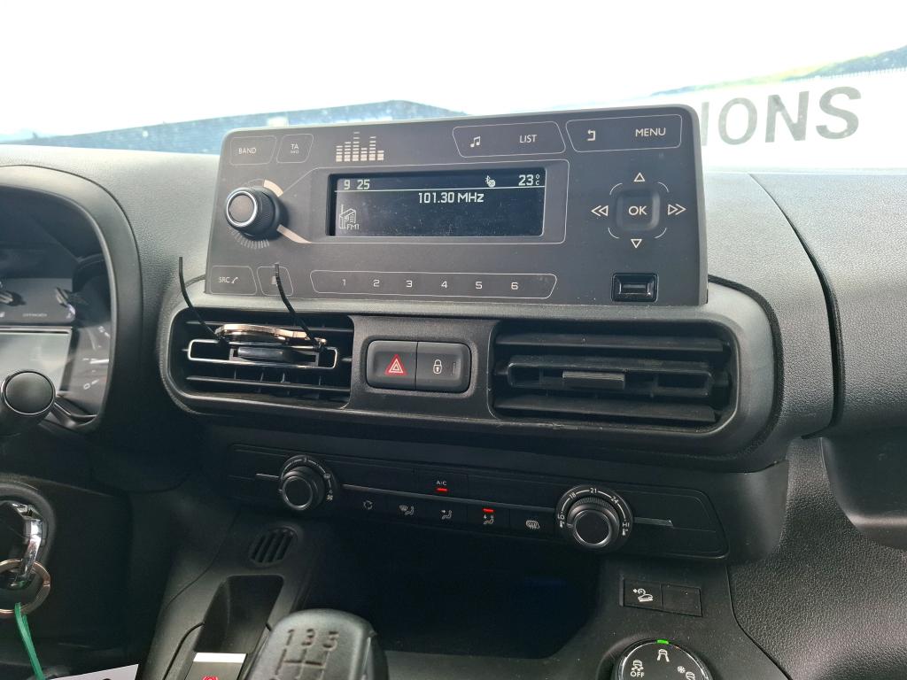 Citroen BERLINGO VAN M 650 BLUEHDI 100 S&S CLUB 2019