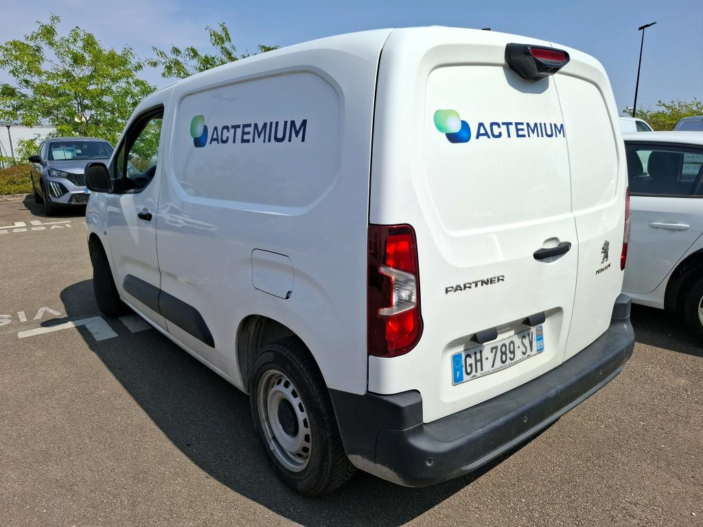 Peugeot PARTNER FOURGON STANDARD 650 KG BLUEHDI 100 S&S BVM6 ASPHALT 2022