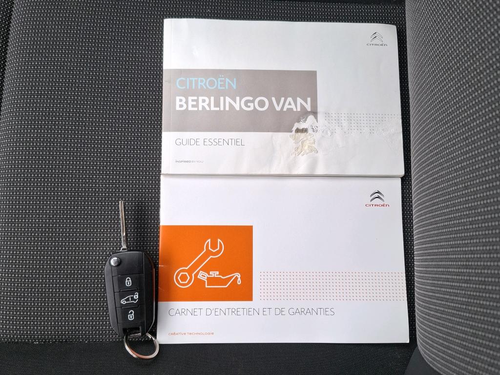 Citroen BERLINGO VAN M 650 BLUEHDI 100 S&S CLUB 2019