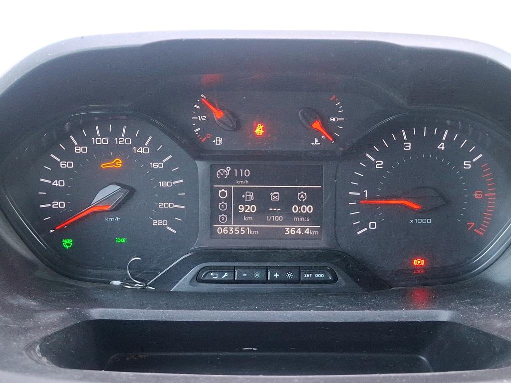 Peugeot PARTNER FOURGON STANDARD 650 KG BLUEHDI 100 S&S BVM5 ASPHALT 2021