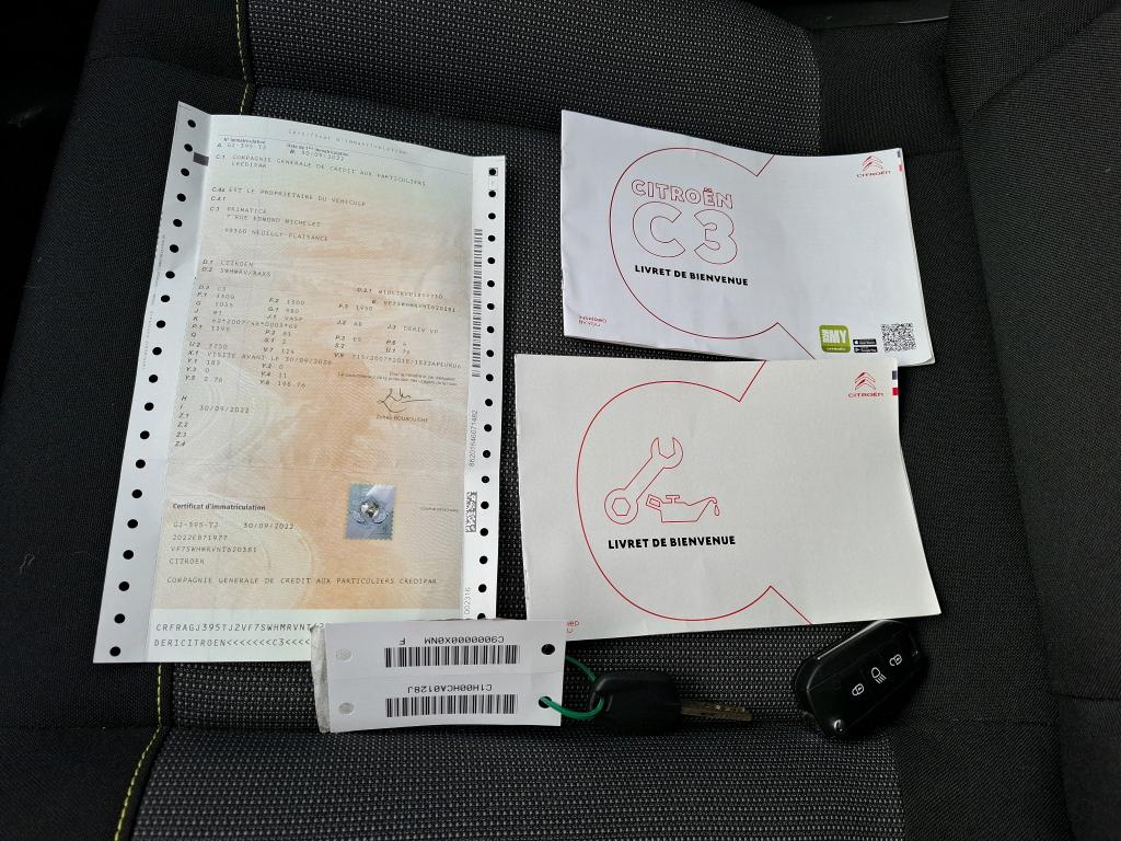 Citroen C3 PureTech 83 ch BVM5 You 2022