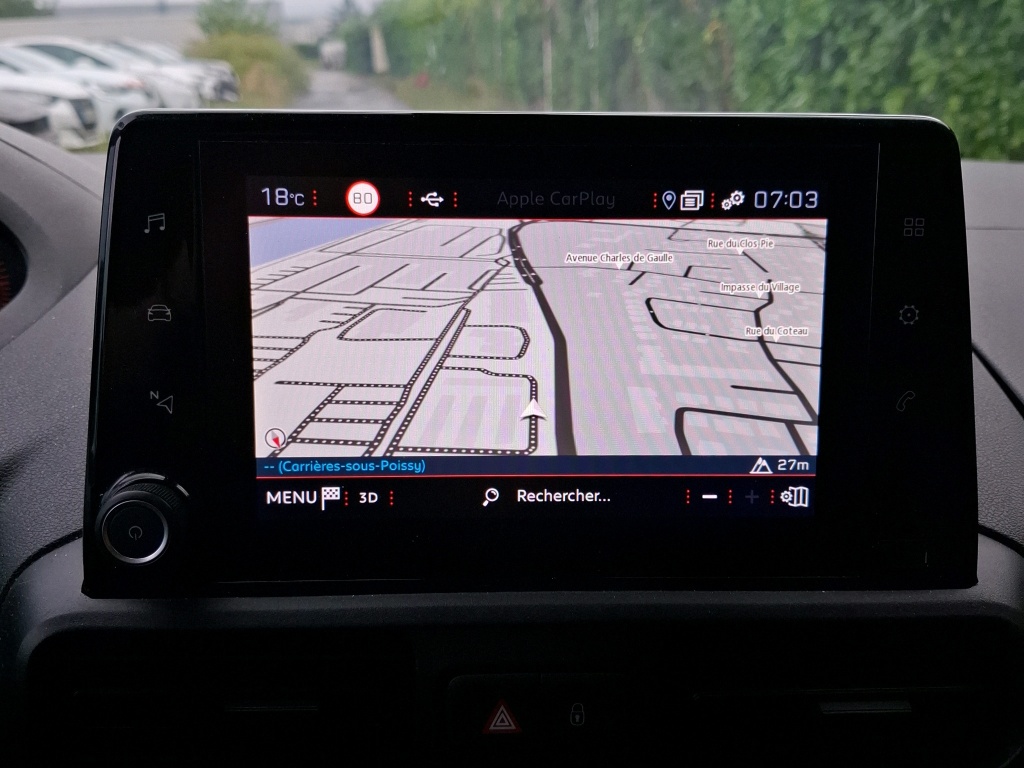 Peugeot PARTNER FOURGON STANDARD 650 KG BLUEHDI 100 S&S BVM5 ASPHALT 2021