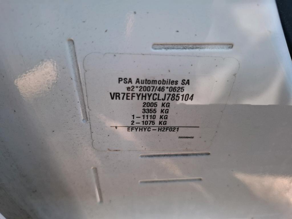 Citroen BERLINGO VAN M 650 BLUEHDI 100 S&S BVM5 CLUB 2020