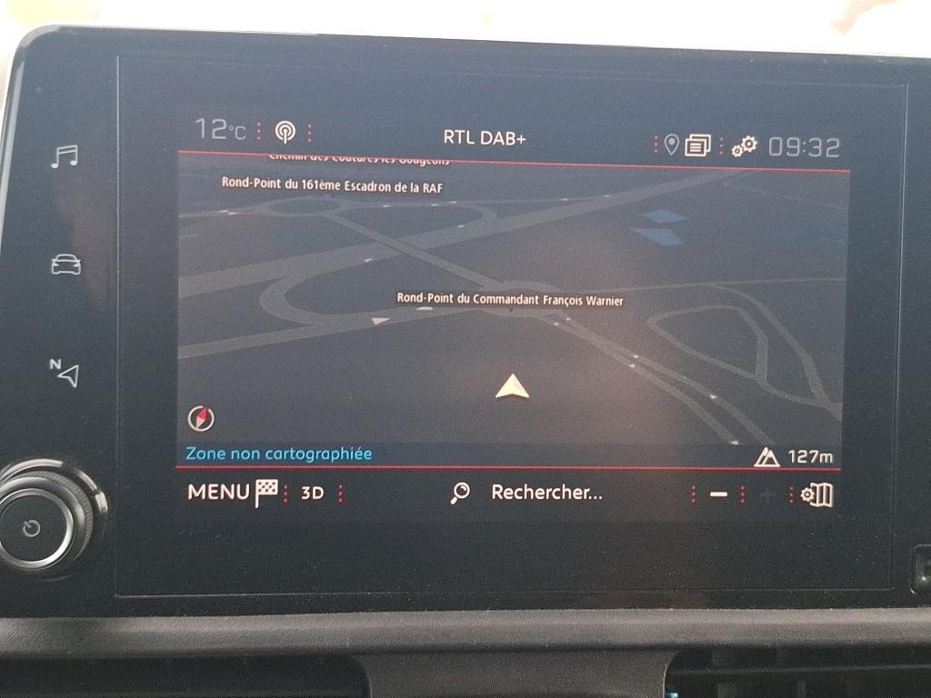 Peugeot PARTNER FOURGON STANDARD 650 KG BLUEHDI 100 S&S BVM5 ASPHALT 2021