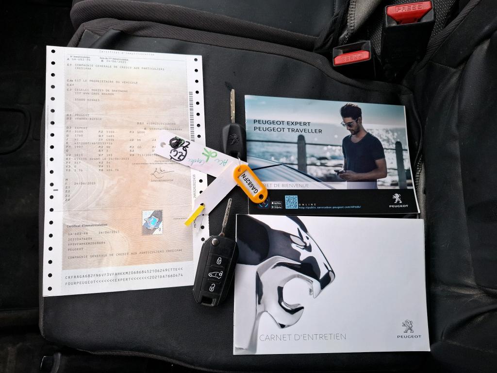 Peugeot EXPERT FGN TOLE LONG 2.0  BLUEHDI 120 S&S BVM6 PREMIUM 2021