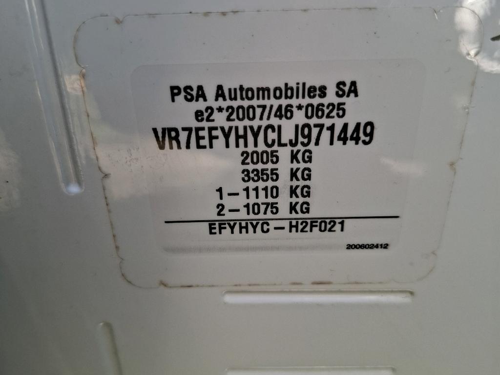 Citroen BERLINGO VAN M 650 BLUEHDI 100 S&S BVM5 CLUB 2020