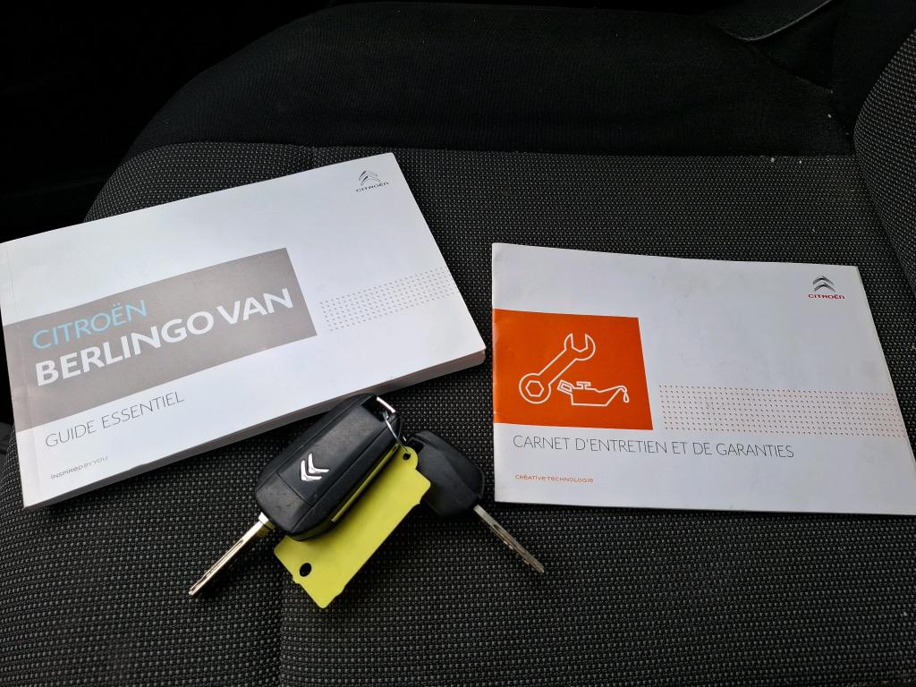 Citroen BERLINGO VAN M 650 BLUEHDI 100 S&S CLUB 2019