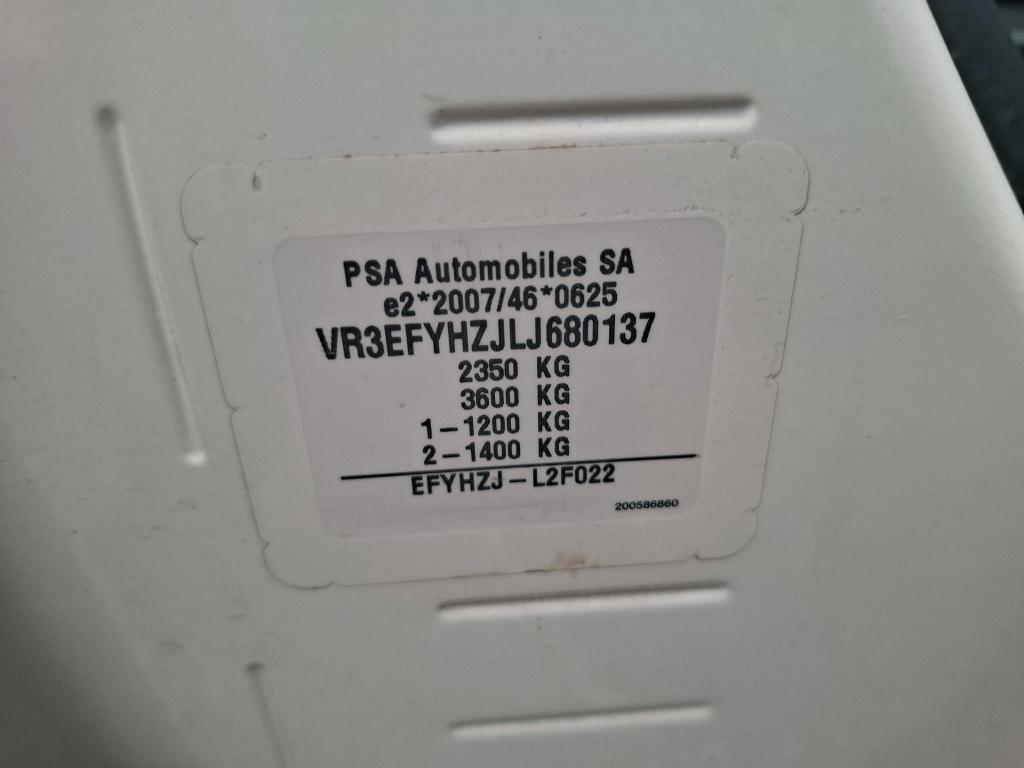 Peugeot PARTNER CA BLUEHDI 130 S&S BVM6  2020