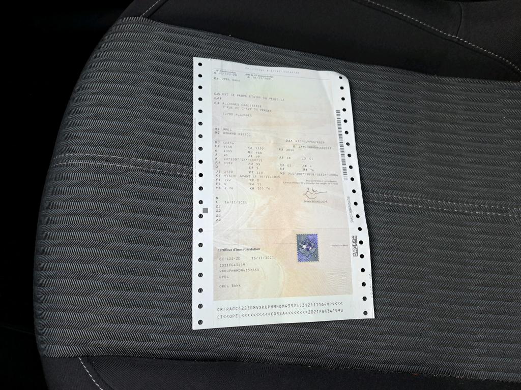 Opel Corsa 1.2 75 ch BVM5 Edition Business 2021