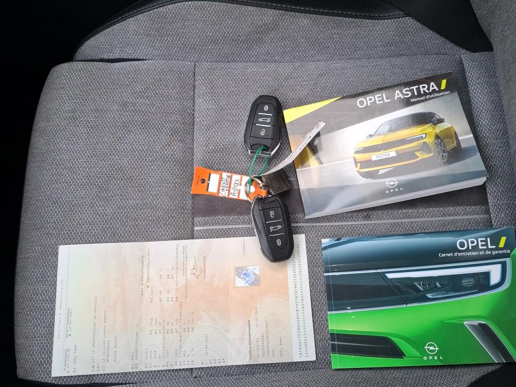 Opel Astra 1.5 Diesel 130 ch BVA8 Elegance Business 2022