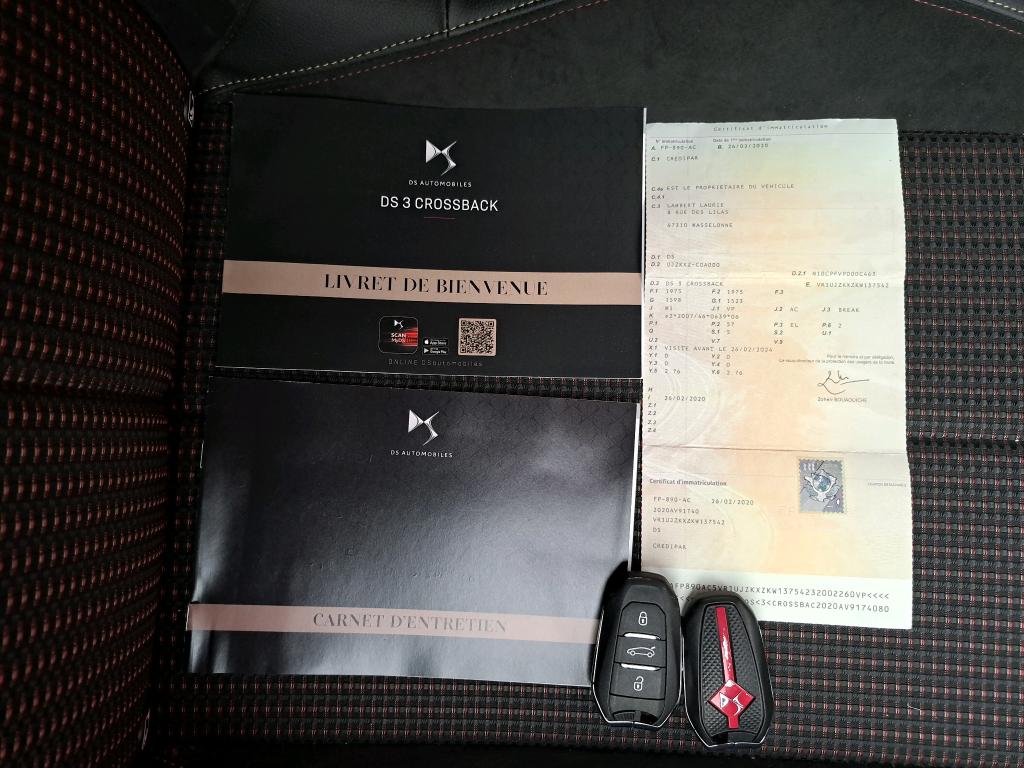 DS DS3 Crossback E-Tense Performance Line 2020